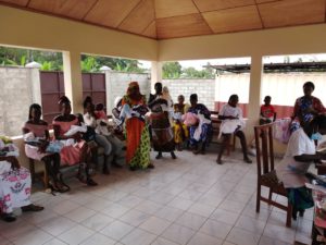 madres VIH, wale. Costa de Marfil