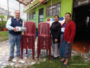 Entrega materiales Escuelas Chimaltenango