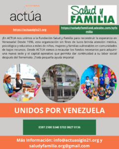 Flyer ACTUA-SALUD Y FAMILIA